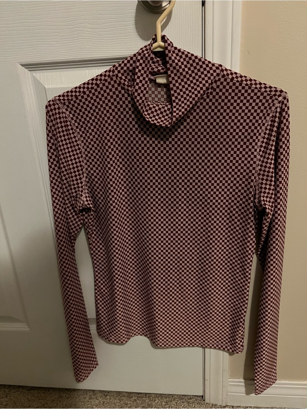 Levi's Checkerboard Shirt in Brown & Pink